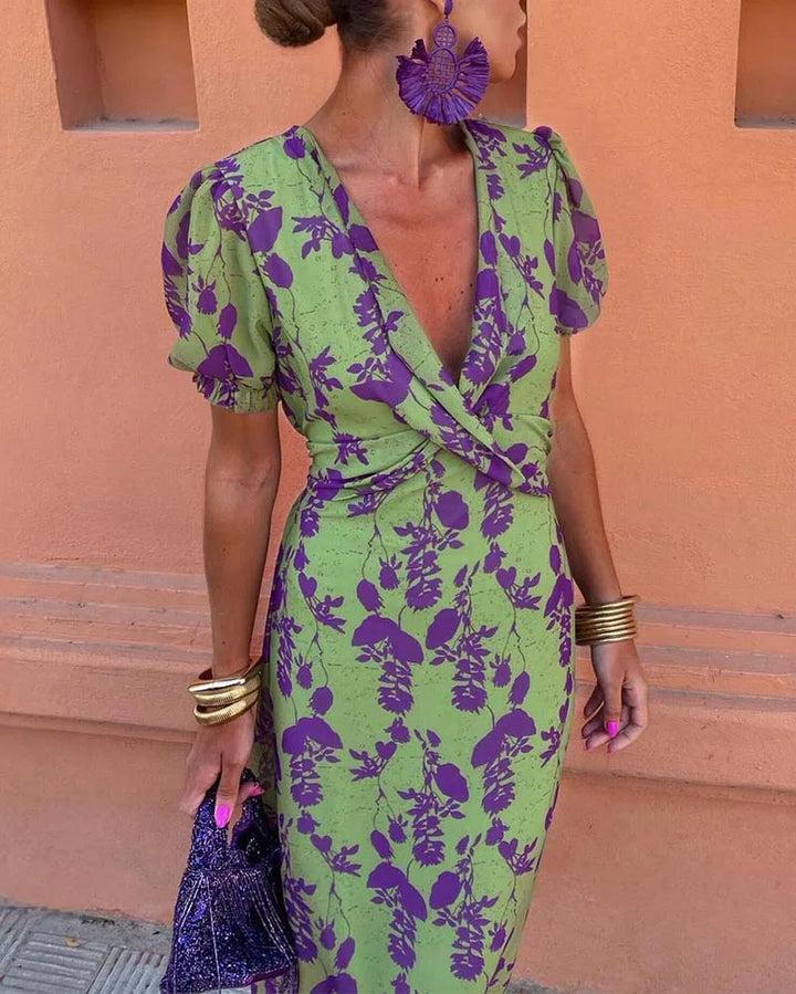 Amara™ — Floral Summer Maxi Dress