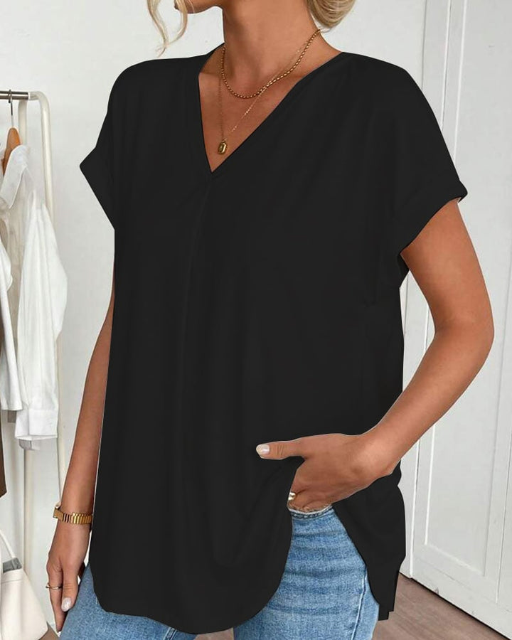 Elara | Flowy Back-Drape Top