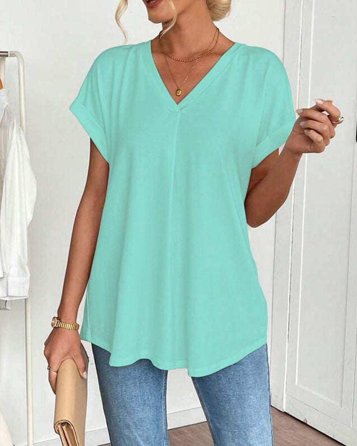 Elara | Flowy Back-Drape Top