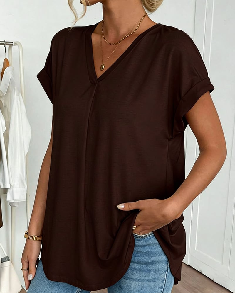 Elara | Flowy Back-Drape Top