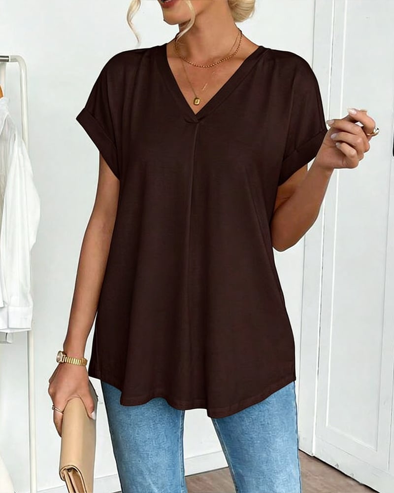Elara | Flowy Back-Drape Top