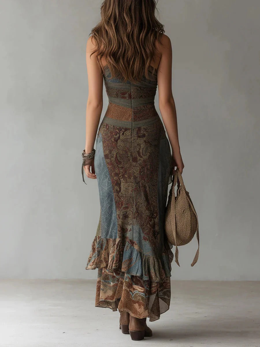 Sienna™ — Elegant Asymmetric Maxi Dress