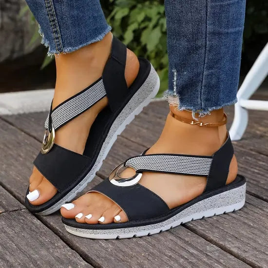 Zara™ | Elegant Adjustable Comfort Sandals