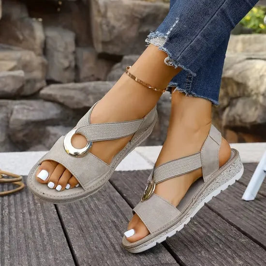Zara™ | Elegant Adjustable Comfort Sandals