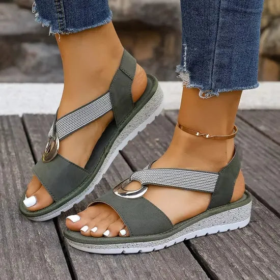 Zara™ | Elegant Adjustable Comfort Sandals