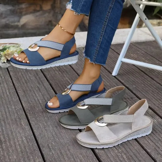 Zara™ | Elegant Adjustable Comfort Sandals