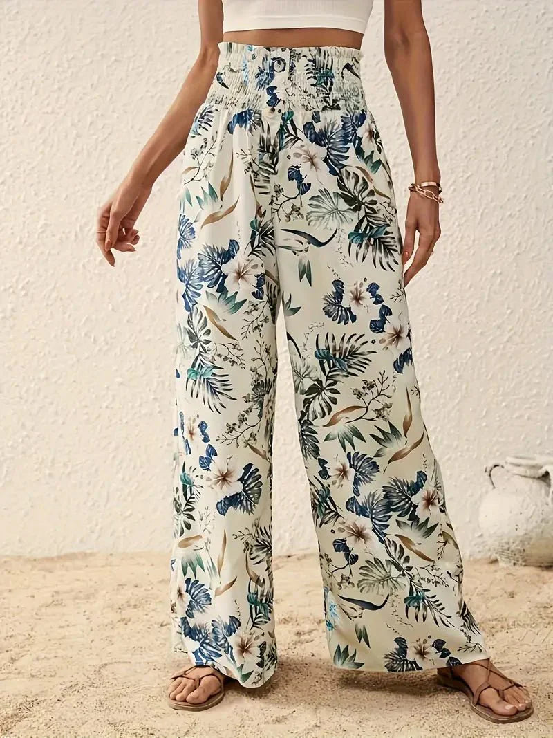 Alexa™ Elegant Floral Trousers