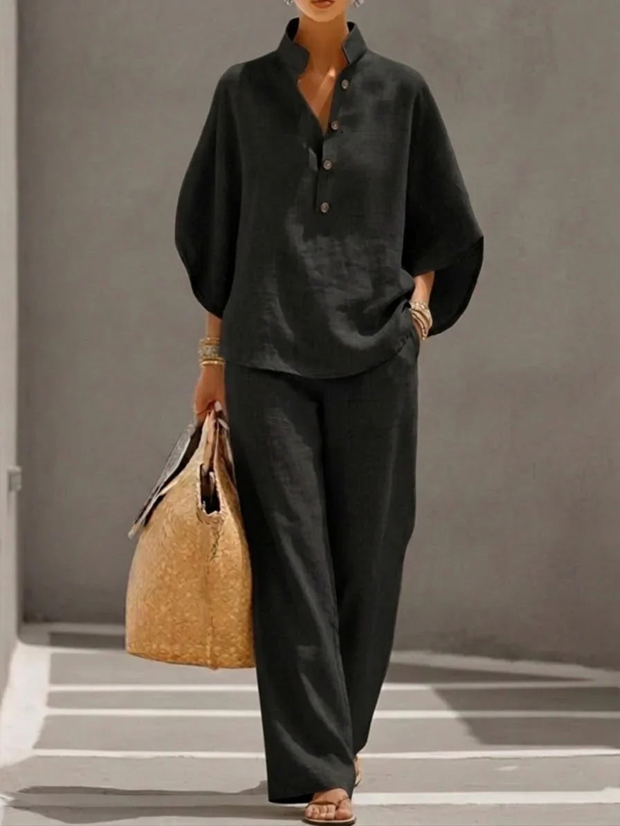 Brielle | Relaxed Linen Two-Piece Set