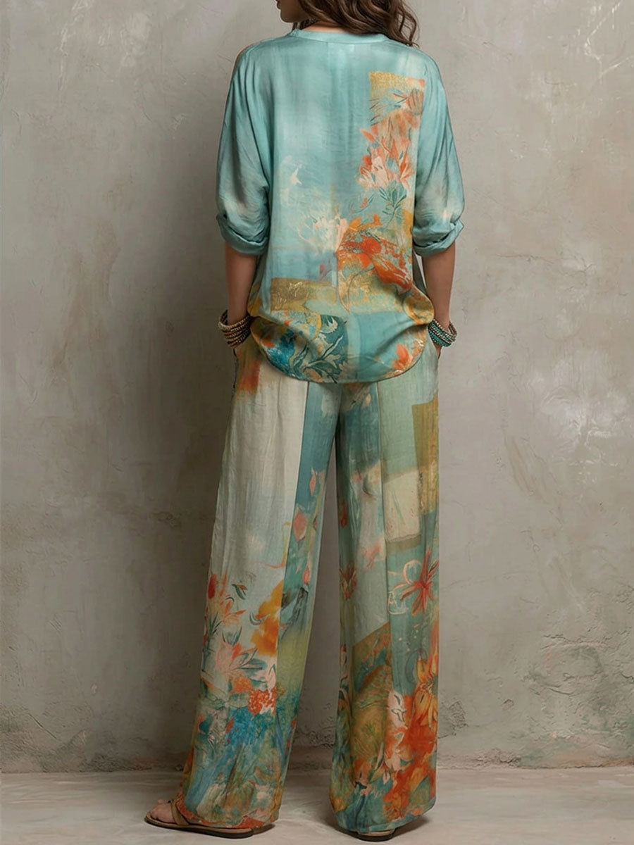 Sienna™ | Coastal Sunset Two-Piece Set