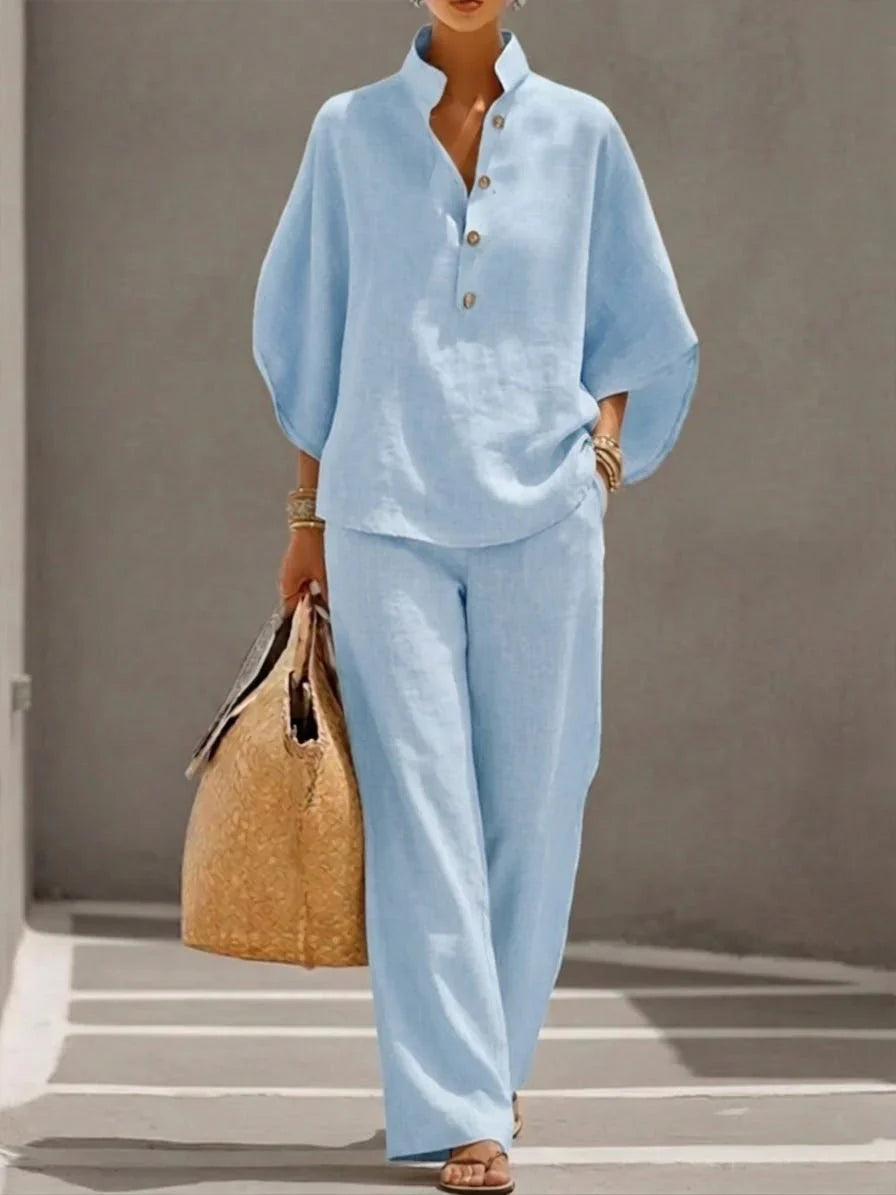 Brielle | Relaxed Linen Two-Piece Set