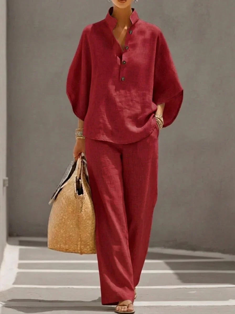 Brielle | Relaxed Linen Two-Piece Set