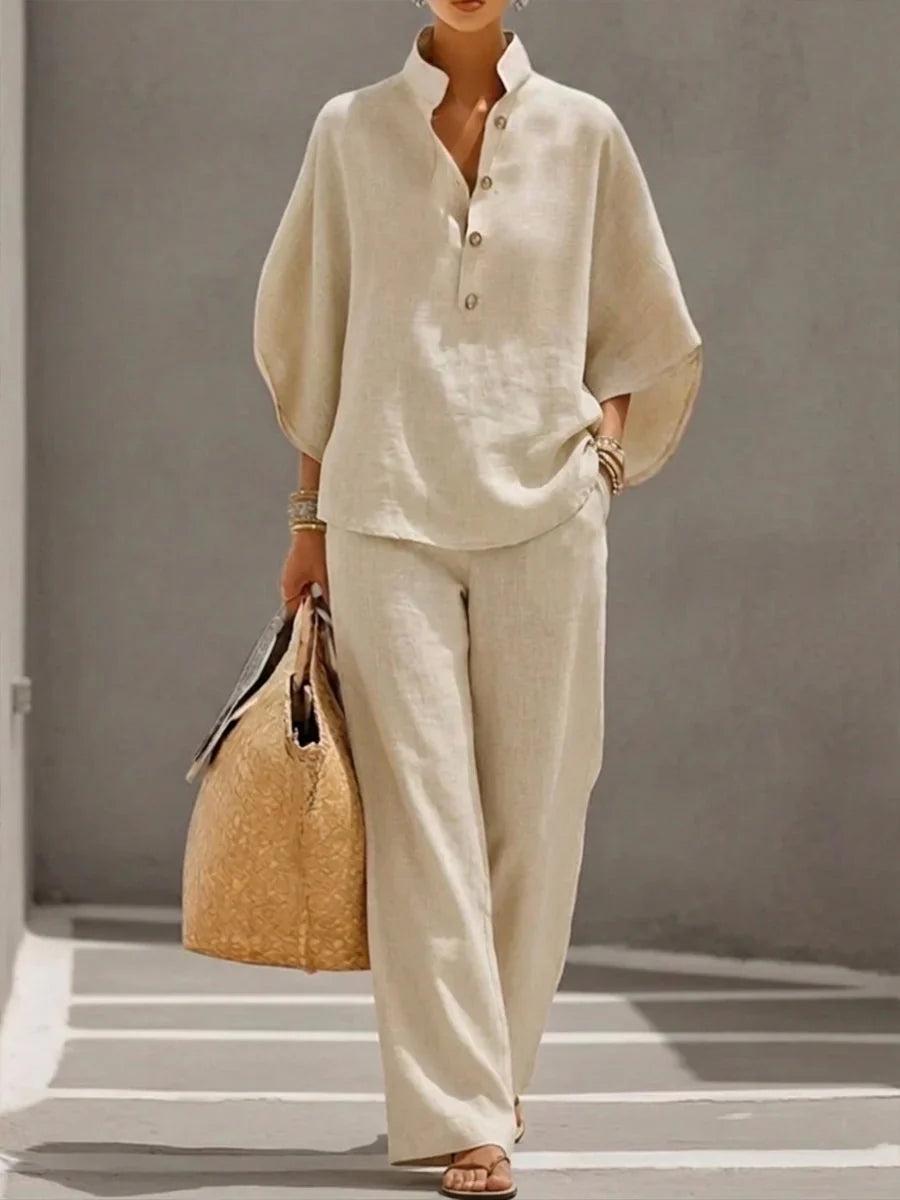 Brielle | Relaxed Linen Two-Piece Set