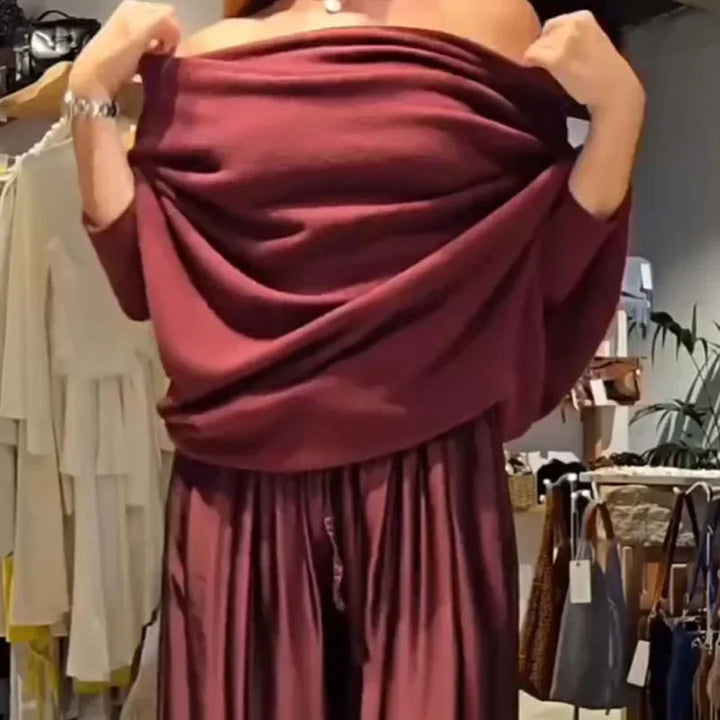 Georgina™ Elegant Off-Shoulder Set